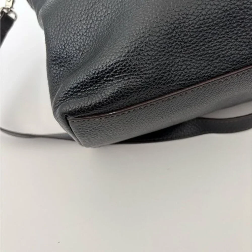 Brighton Sullivan Bag Leather Two Tone Color Block Crossbody Boho Retro Normcore - Picture 10 of 12